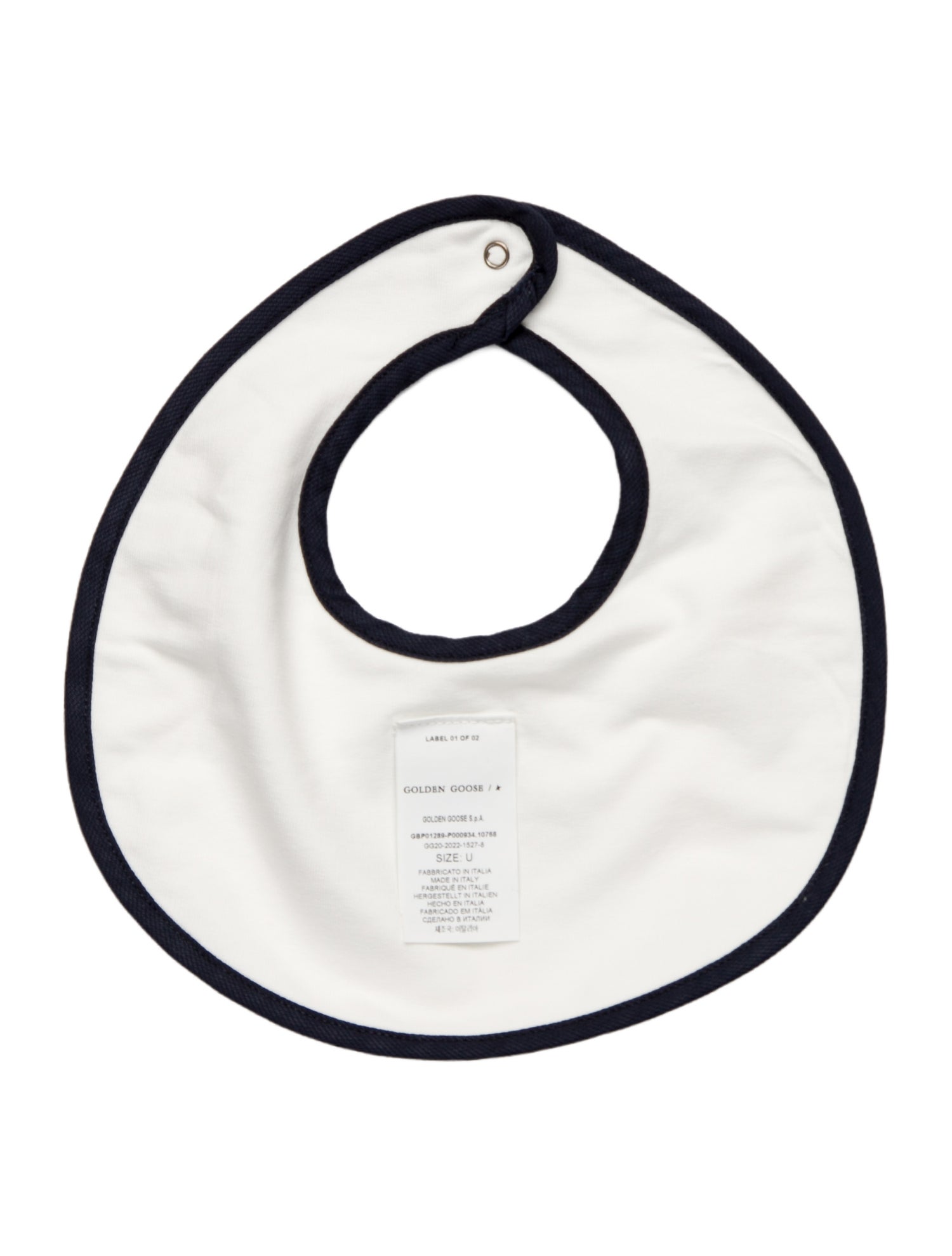 Golden Goose Logo Printed Bib