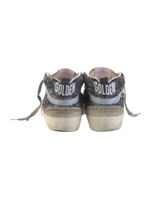 Golden Goose Glitter Printed Sneakers