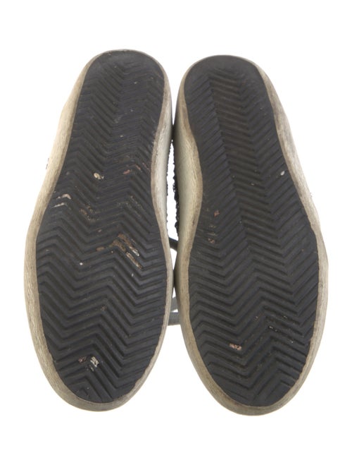 Golden Goose Glitter Printed Sneakers
