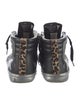 Golden Goose Leather Distressed Accents Sneakers