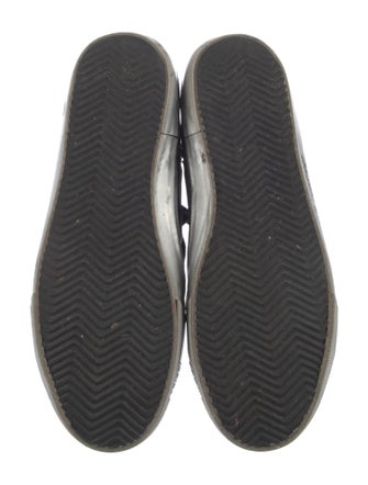 Golden Goose Leather Distressed Accents Sneakers