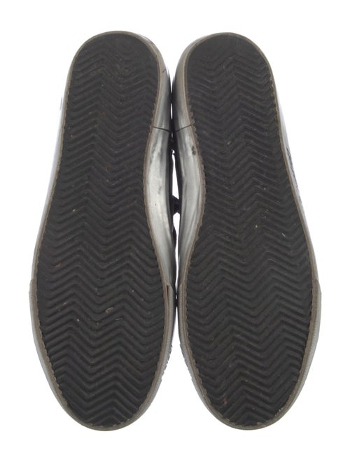 Golden Goose Leather Distressed Accents Sneakers