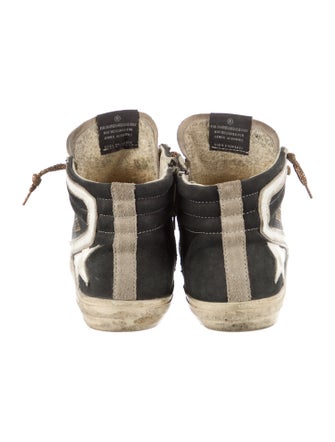 Golden Goose Suede Printed Sneakers