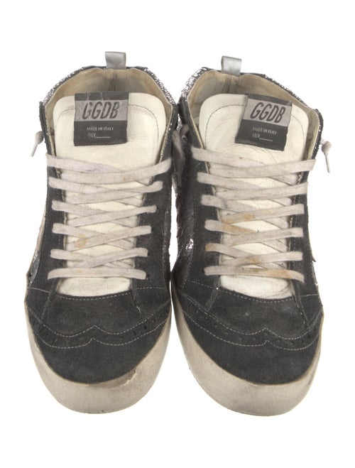 Golden Goose Suede Printed Sneakers