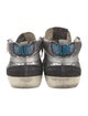 Golden Goose Suede Printed Sneakers