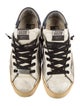 Golden Goose Leather Distressed Accents Sneakers