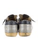 Golden Goose Leather Distressed Accents Sneakers