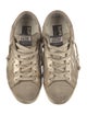 Golden Goose Suede Graphic Print Sneakers