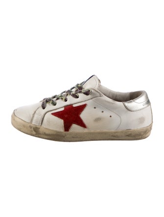Golden Goose Goose Kids' Low Top Sneakers