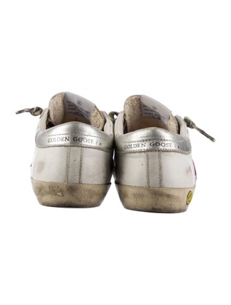 Golden Goose Goose Kids' Low Top Sneakers