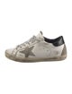 Golden Goose Leather Printed Sneakers
