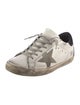 Golden Goose Leather Printed Sneakers