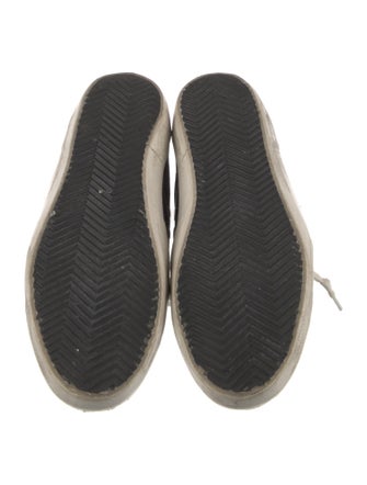 Golden Goose Printed Distressed Accents Sneakers