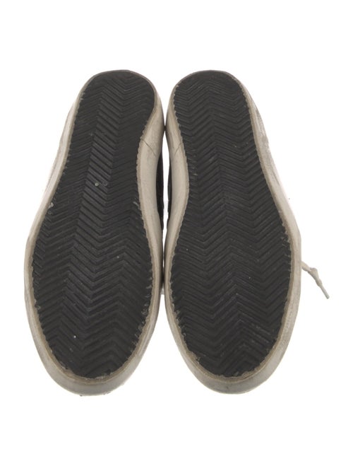 Golden Goose Printed Distressed Accents Sneakers
