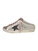 Golden Goose Suede Colorblock Pattern Sneakers
