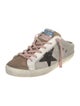 Golden Goose Suede Colorblock Pattern Sneakers