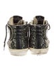 Golden Goose Leather Colorblock Pattern Sneakers