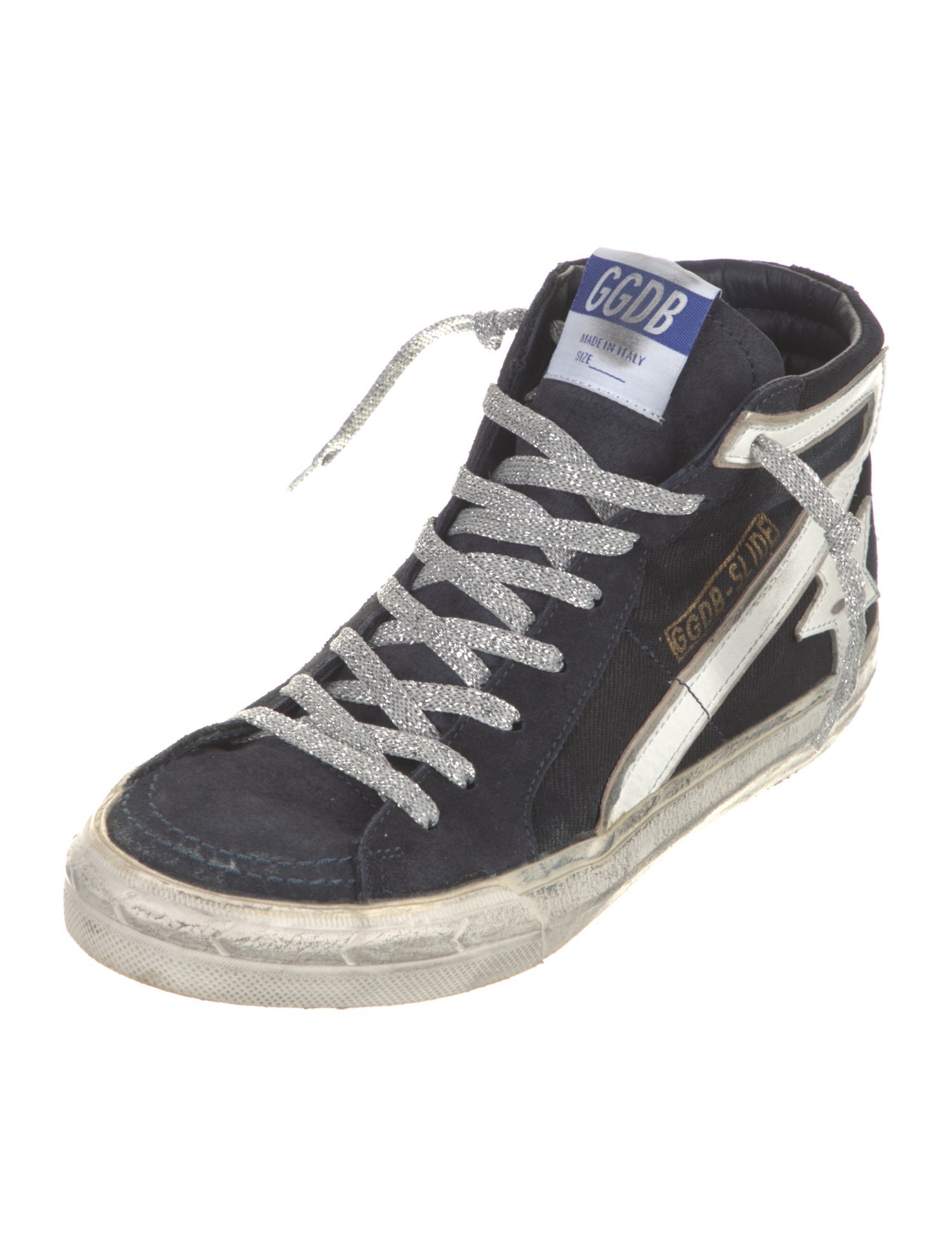 Golden Goose Suede Printed Sneakers