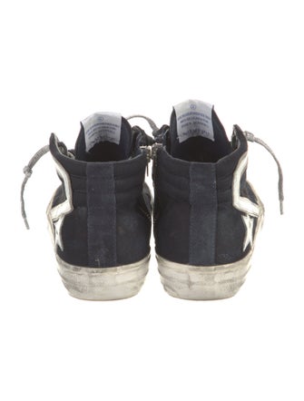 Golden Goose Suede Printed Sneakers