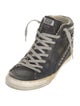 Golden Goose Leather Studded Accents Sneakers