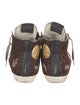 Golden Goose Ponyhair Animal Print Sneakers