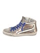 Golden Goose Leather Distressed Accents Sneakers