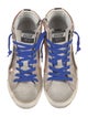 Golden Goose Leather Distressed Accents Sneakers