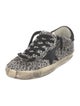 Golden Goose Suede Animal Print Sneakers