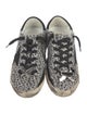 Golden Goose Suede Animal Print Sneakers