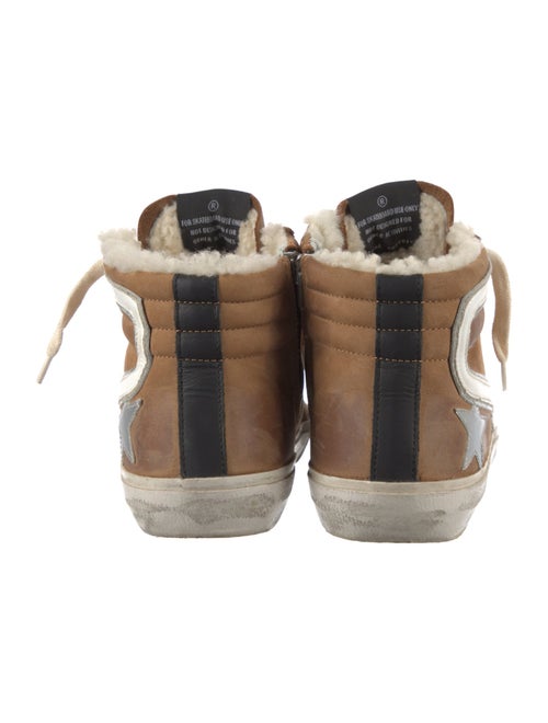 Golden Goose Suede Distressed Accents Sneakers