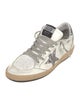 Golden Goose Leather Printed Sneakers