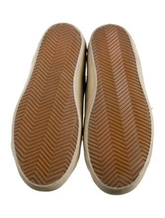 Golden Goose Leather Colorblock Pattern Sneakers