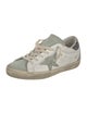 Golden Goose Leather Printed Sneakers