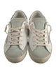 Golden Goose Leather Printed Sneakers