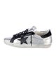 Golden Goose Leather Colorblock Pattern Sneakers