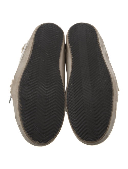 Golden Goose Leather Distressed Accents Sneakers