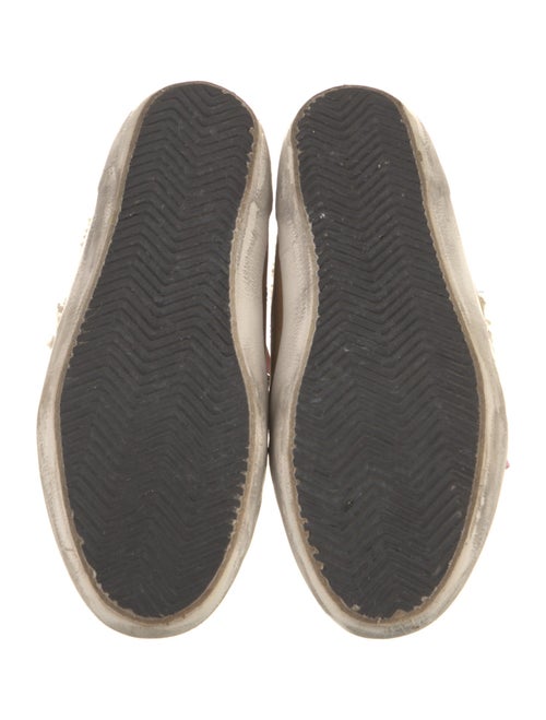 Golden Goose Suede Colorblock Pattern Sneakers