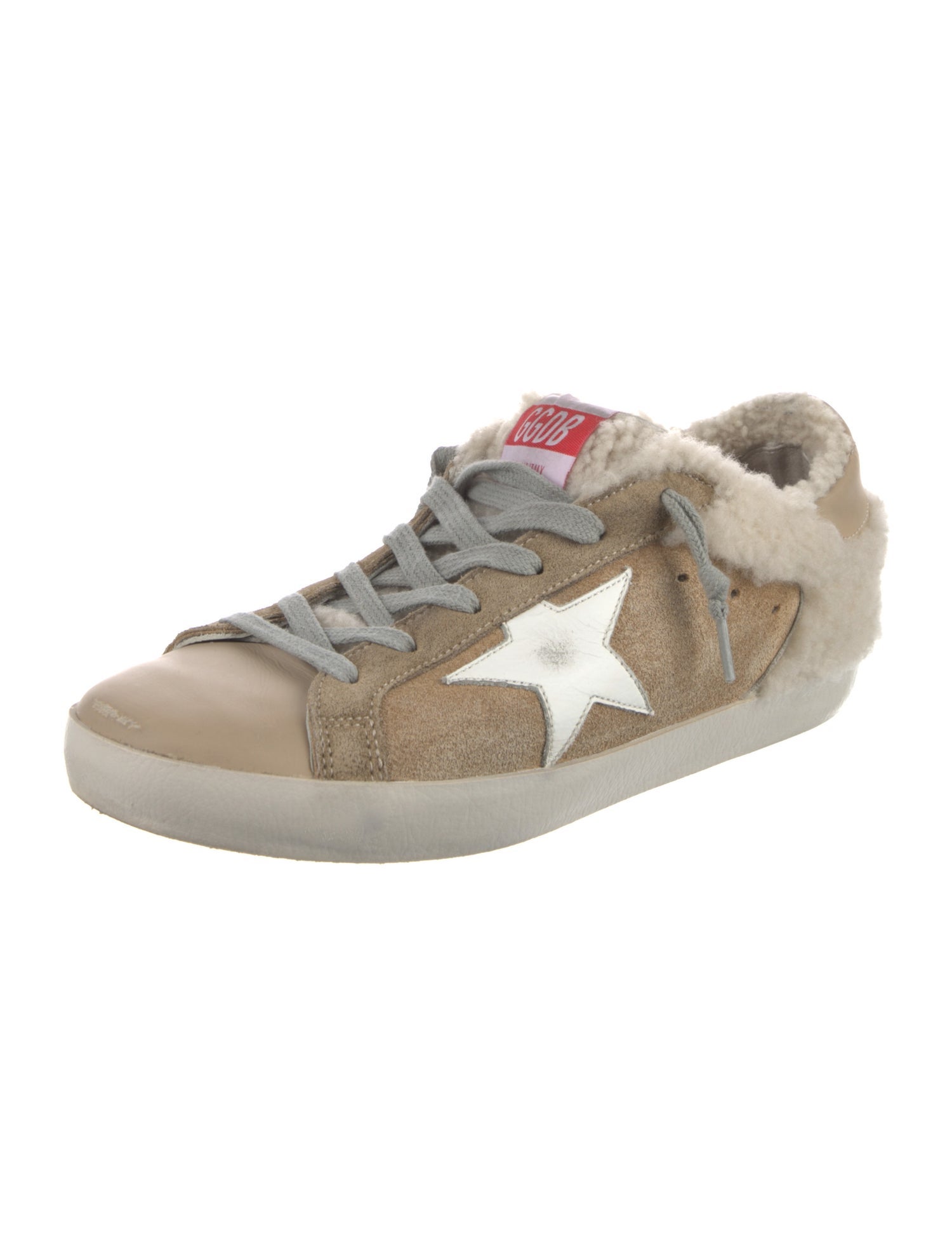 Golden Goose Suede Patterned Sneakers