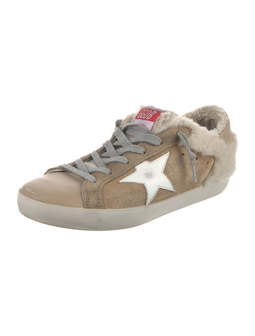 Golden Goose Suede Patterned Sneakers