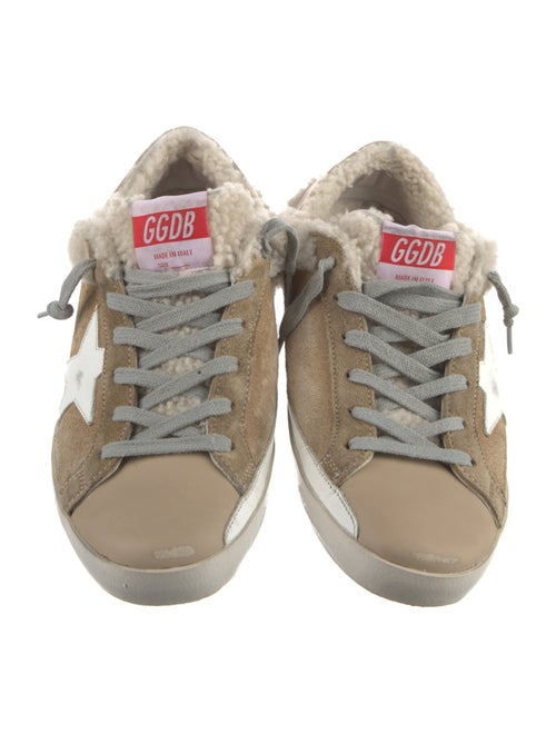 Golden Goose Suede Patterned Sneakers