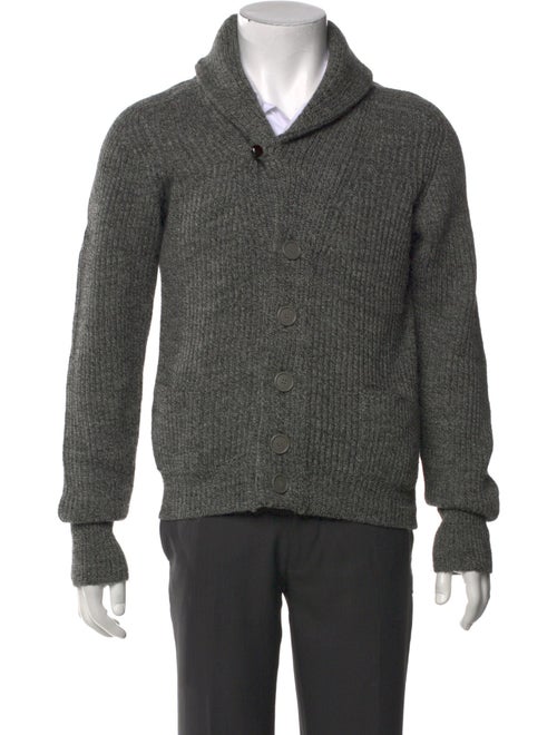 Golden Goose Wool Crew Neck Cardigan