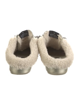 Golden Goose Leather Animal Print Sneakers