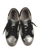 Golden Goose Leather Printed Sneakers