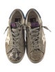 Golden Goose Suede Distressed Accents Sneakers