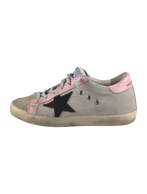Golden Goose Mesh Printed Sneakers