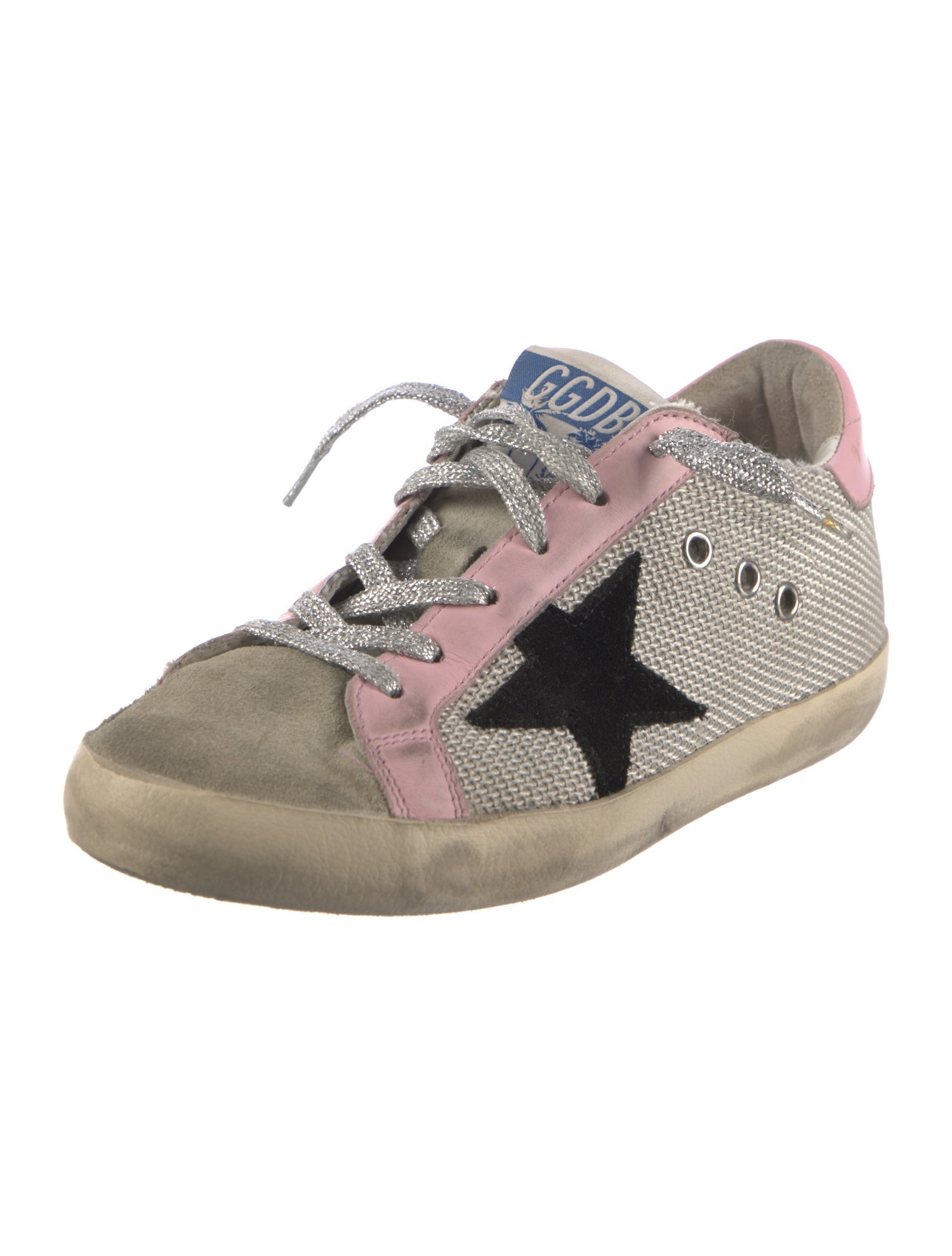 Golden Goose Mesh Printed Sneakers