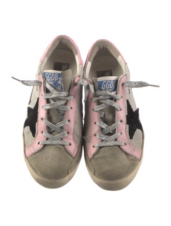 Golden Goose Mesh Printed Sneakers