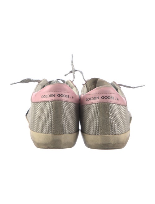 Golden Goose Mesh Printed Sneakers