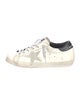 Golden Goose Leather Printed Sneakers