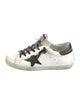 Golden Goose Leather Graphic Print Sneakers